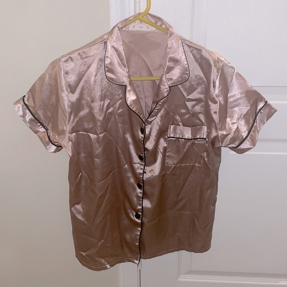 Silk pajama set